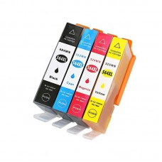 564XL Compatible Ink Cartridge (K,C,M,Y) Combo Set (High Yield)  With Chip (CB321WN/CB323WC/CB324WC,CB325WC)   for HP 564XL  