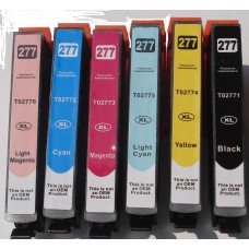 Remanufactured for Epson T2771XL/T2772XL/T2773XL/T2774XL/T2775XL/T2776XL 6packs Ink Cartridge