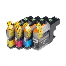 LC203XL Compatible Ink Cartridge Combo BK/C/M/Y for Brother LC-203XL
