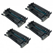 HP 26X, CF226X  New Compatible Toner Cartridges 9K -4 Packs