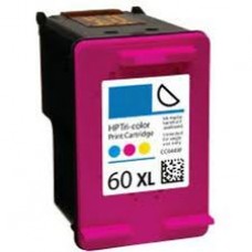 HP 60XL (CC644WN) Remanufactured Color Ink Cartridge  High Yield   
