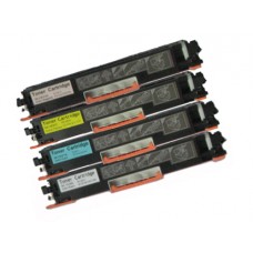 4 PK Remanufactured Toner Cartridge Colour Combo Set for HP 126A CE310A CE311A CE312A CE313A