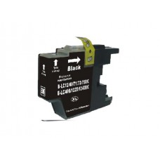 LC75BK Black Ink Cartridge High Yield, Compatible for Brother LC75BK LC71 BK