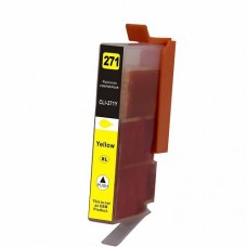 CRG CLI271XL Compatible & Remanufactured Yellow Ink Cartridge for PIXMA Printer,Canon CLI271XL,Canon CLI-271XL