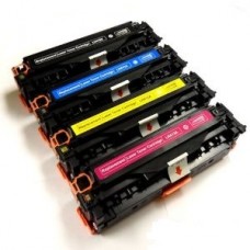 4PK  (K,C,M,Y) Combo Toner Cartridges Remanufactured for HP 201X CF400X / CF401X / CF402X / CF403X High Yield