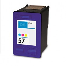 HP 57 Remanufactured Color Ink Cartridge High Yield (C6657)   