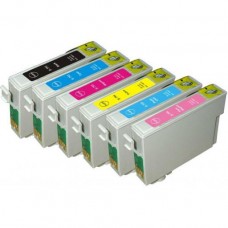 Remanufactured Ink Cartridges Value Pack (BK/C/M/Y/LC/LM) for Epson 78 Series T078